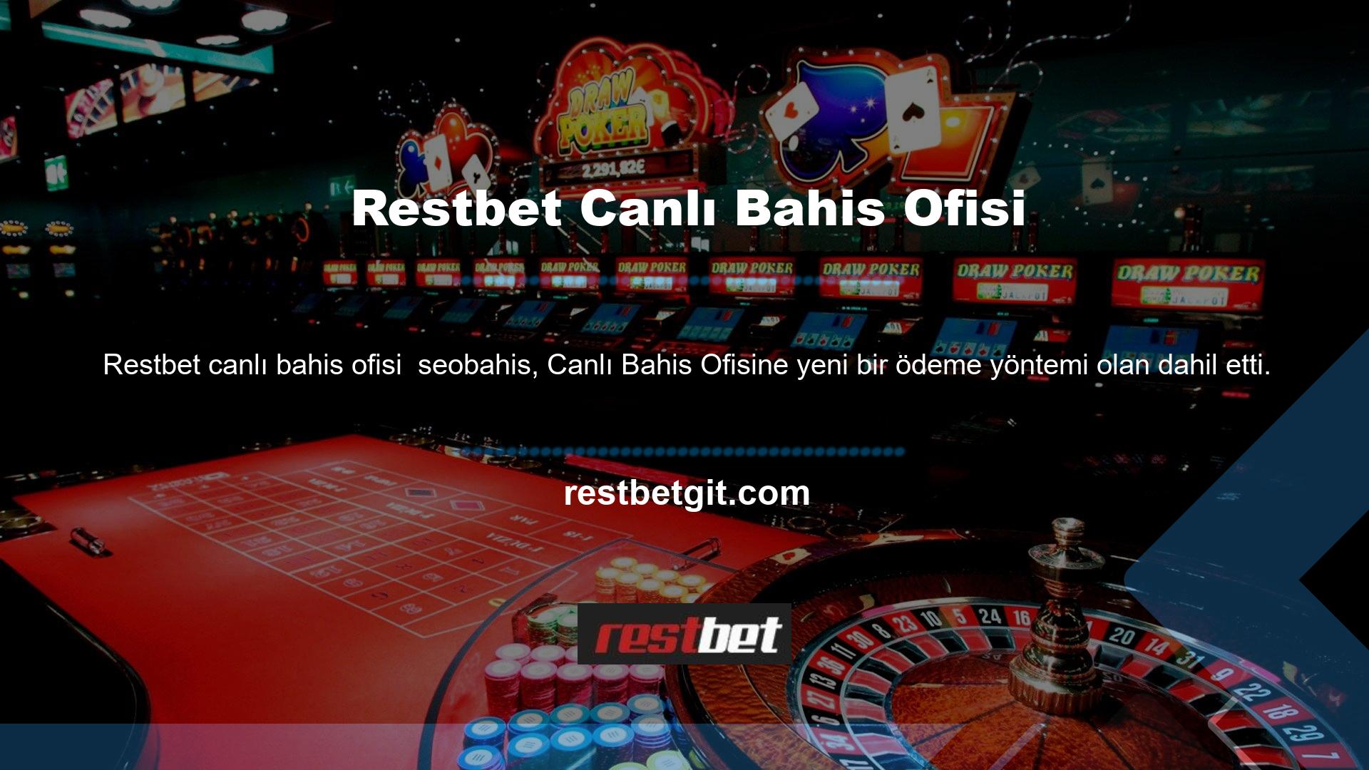 Casino sitesinin Papara uygulaması hesabınıza para yatırmanıza olanak sağlar